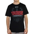 thumbnail image 1 of UFC Mens Khabib Red Eagle Graphic T-Shirt, Black, Large, 1 of 4