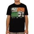 thumbnail image 1 of UFC Mens Khabib Vs Conor Graphic T-Shirt, Black, Large, 1 of 4