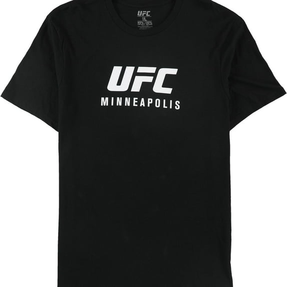UFC Mens Minneapolis June 29 Graphic T-Shirt, Black, Small