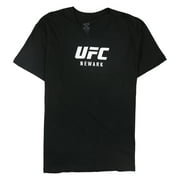 UFC Mens Newark Aug 3 Graphic T-Shirt, Black, XX-Large
