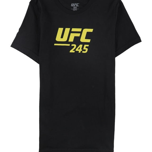 UFC Mens No. 245 Dec 14 Las Vegas Graphic T-Shirt, Black, Medium