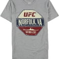 thumbnail image 1 of UFC Mens Norfolk Sat Nov 11 2017 Graphic T-Shirt, Grey, Small, 1 of 1