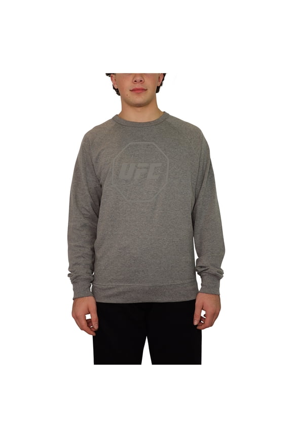 Mens Octagon Logo Sweatshirt, Grey, Large