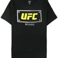 thumbnail image 1 of UFC Mens Pittsburgh Steel City Bolt Graphic T-Shirt, Black, Large, 1 of 1