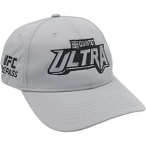 UFC Mens Quintet Ultra Baseball Cap, Grey, One Size