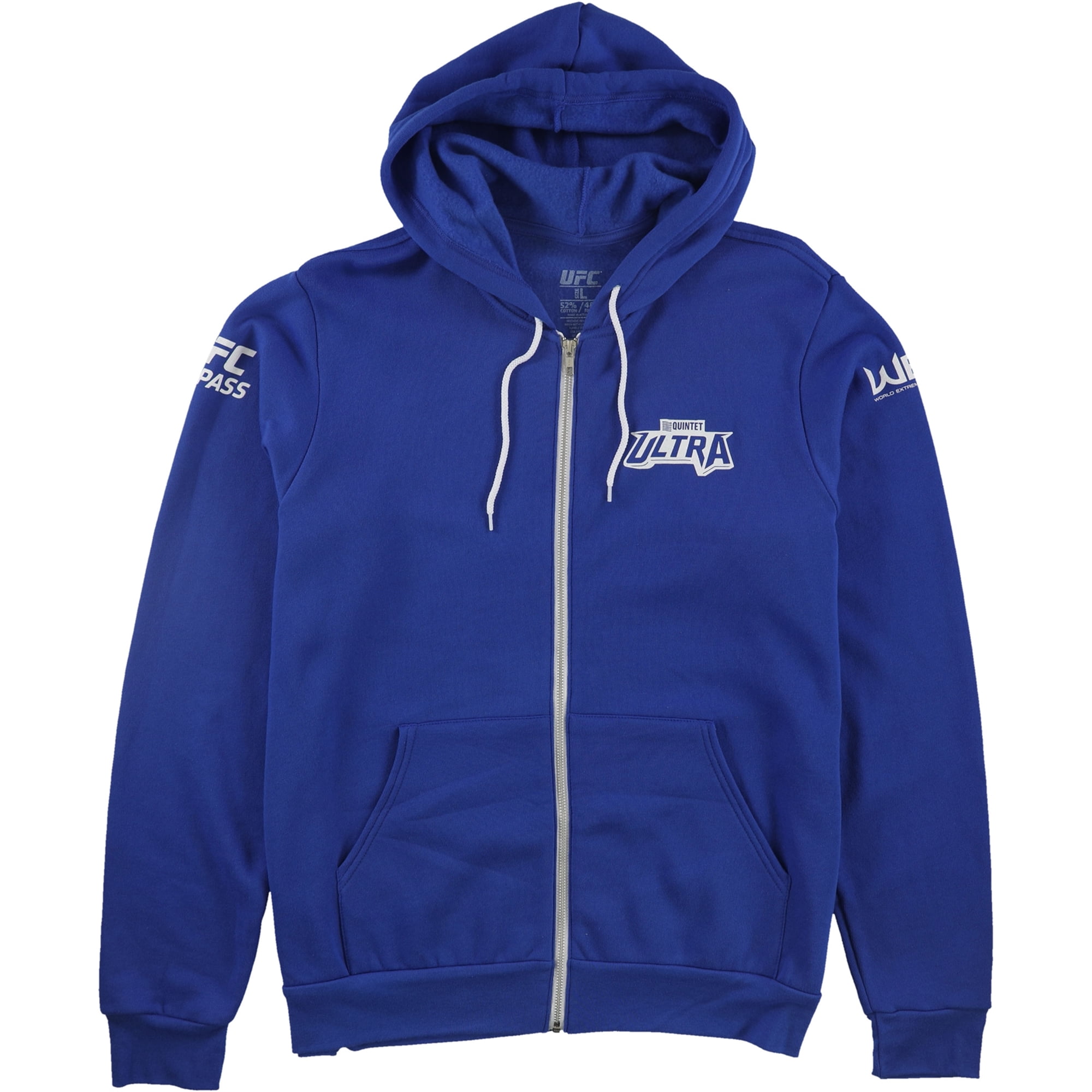 UFC Mens Quintet Ultra Hoodie Sweatshirt Blue Medium Walmart