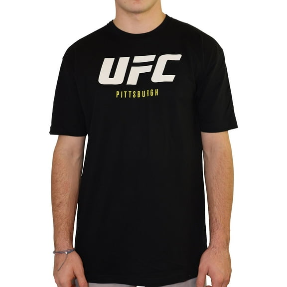 UFC Mens Rockhold Vs Branch Graphic T-Shirt, Black, Large
