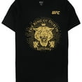 thumbnail image 1 of UFC Mens The King Of Dublin Returns Foil Graphic T-Shirt, Black, Large, 1 of 1