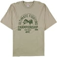 thumbnail image 1 of UFC Mens Ultimate Fighting Championship Graphic T-Shirt, Beige, XXX-Large, 1 of 1