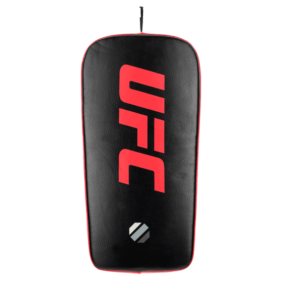 UFC Muay Thai Pad - Black Punching and Kicking Pad for MMA Coaching and Training
