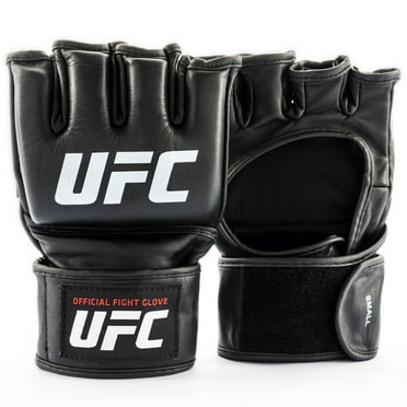 UFC Official Gloves-Mens Medium for MMA Athletes in Combat Sports, Sparring, Kickboxing, BJJ, Grappling Fight Glove