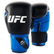 UFC Compact Bag Gloves - L/XL, Blue/Black - Heavy Bag Training Gloves for Boxing & Mixed Martial Arts, with Form-Fit Ergonomic Hand Compartment