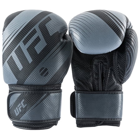UFC Performance Rush Training Gloves - 16oz, Black - Enhanced Performance, Protection and Durability in Boxing, MMA, Muay Thai, Kickboxing, & Heavy Bag Training - Intermediate Level