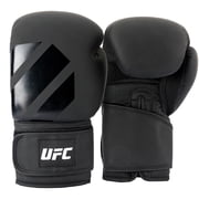 UFC Tonal Boxing Training Gloves - 18oz, Black - Premium Performance, Maximum Shock Absorption Protection for Boxing & MMA Sparring, Bag/Mitt Work, Cardio Fitness