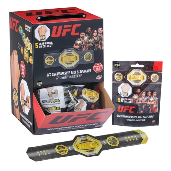 UFC Championship Title Slap Bands Blind Bag, Action Figure for Children Ages 14+