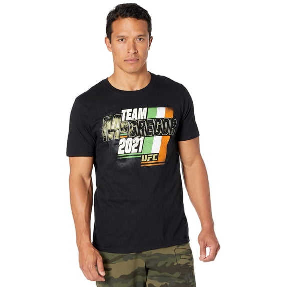 UFC Team Conor McGregor Slant T-Shirt Black XL