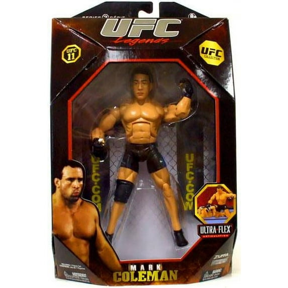 UFC Legends Mark Coleman 11 Series 3 Action Figure 2010 Jakks Pacific 03991