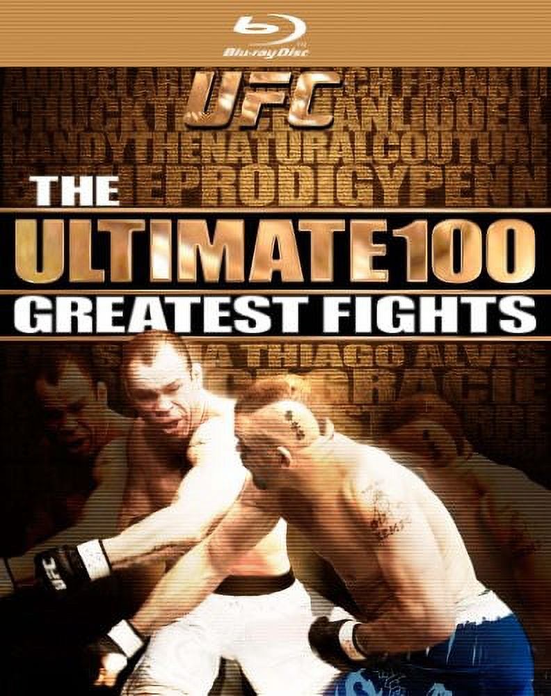 UFC: Ultimate 100 Greatest Fights (Blu-ray) - image 1 of 1