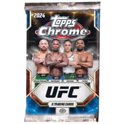 UFC Ultimate Fighting Championship 2024 Chrome Trading Card HOBBY Pack 8 Cards