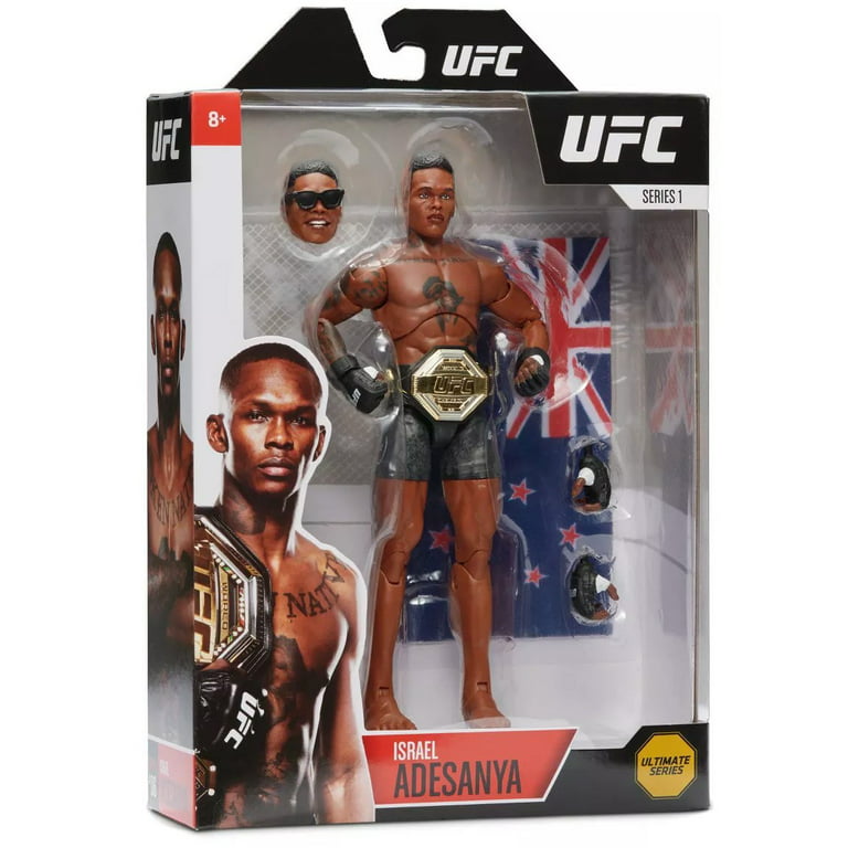 Figurine Israel Adesanya Jazwares UFC Ultimate series 1 occasion –  Destination figurines