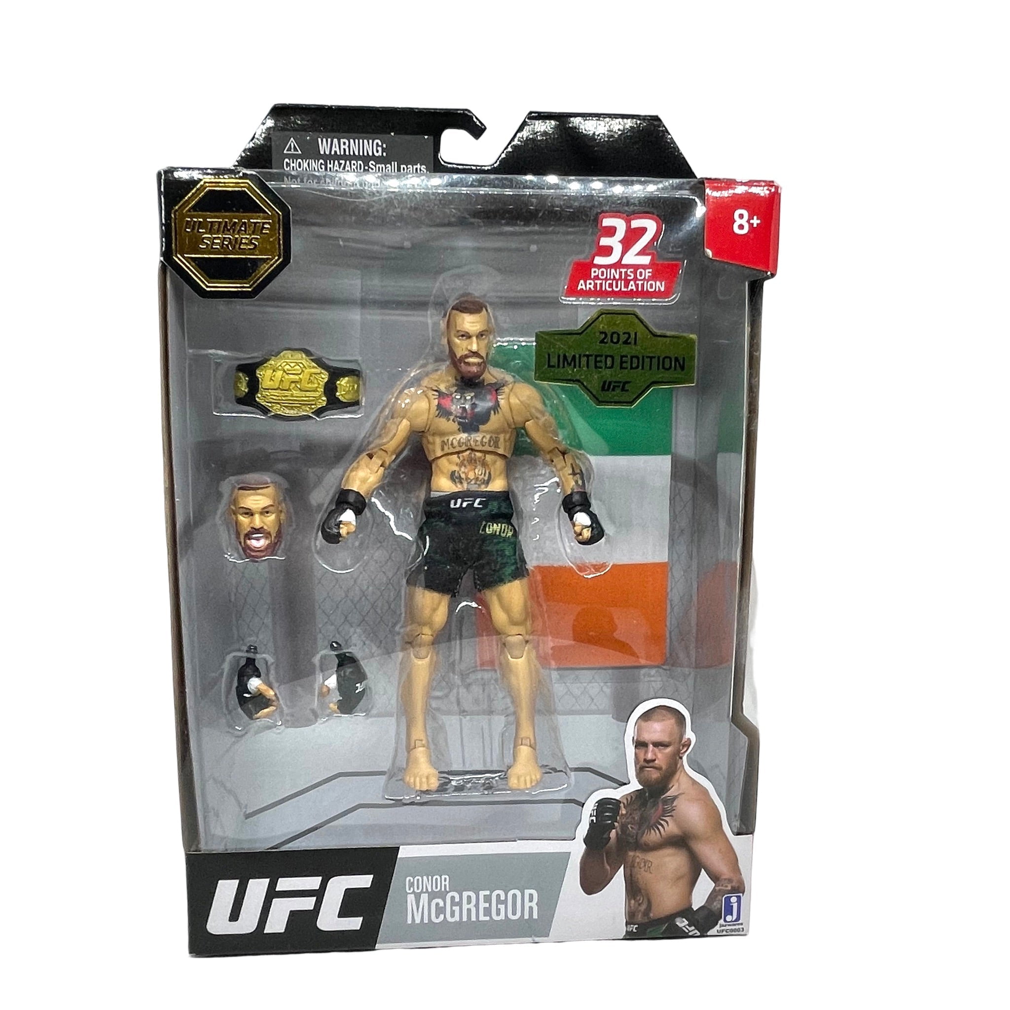 Figurine d'action Conor McGregor UFC Ultimate Series Mauritius