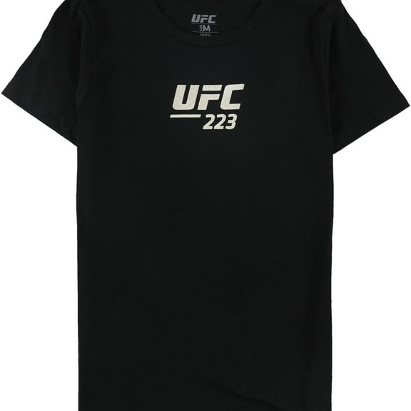 UFC Womens 223 April 7th Brooklyn Graphic T-Shirt, Black, Medium