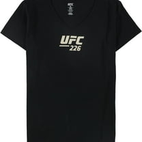 UFC Womens 226 July 7 Las Vegas The Superfight Graphic T-Shirt, Black, Large