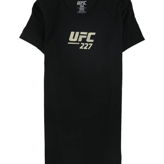 UFC Womens 227 Aug 4 Los Angeles Graphic T-Shirt, Black, Medium