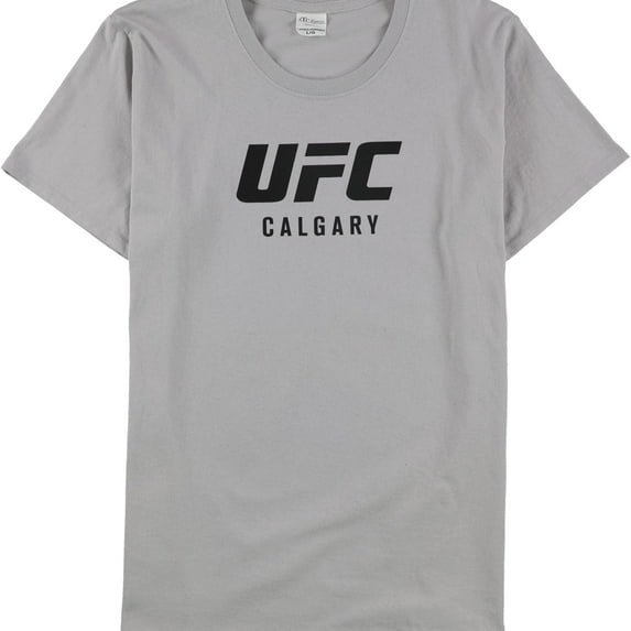UFC Womens Calgary July 28 Graphic T-Shirt, Grey, Large