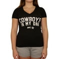 thumbnail image 1 of UFC Womens Cowboy's In My DNA Graphic T-Shirt, Black, Medium, 1 of 4
