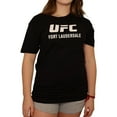thumbnail image 1 of UFC Womens Fort Lauderdale Apr 27 Graphic T-Shirt, Black, X-Large, 1 of 1