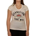 thumbnail image 1 of UFC Womens International Fight Week 2017 Graphic T-Shirt, White, Medium, 1 of 4