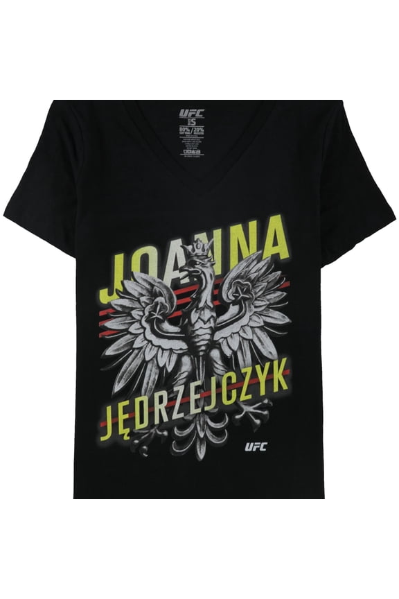 Womens Joanna Jedrzejczyk Graphic T-Shirt, Black, Medium