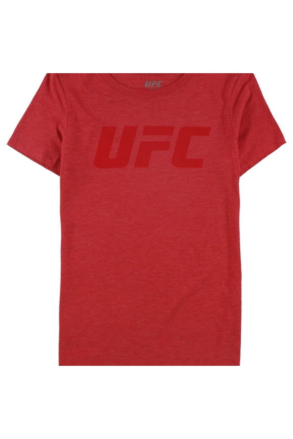 Womens Logo Across Chest Graphic T-Shirt, Red, Medium