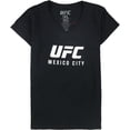 thumbnail image 1 of UFC Womens Mexico City 21 De Sep Graphic T-Shirt, Black, Medium, 1 of 2