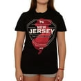 thumbnail image 1 of UFC Womens New Jersey The Garden State Graphic T-Shirt, Black, X-Large, 1 of 4