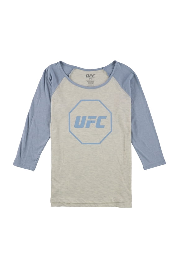 Womens Octagon Logo Graphic T-Shirt, Blue, Large