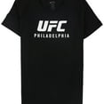 thumbnail image 1 of UFC Womens Philadelphia Mar 30 Graphic T-Shirt, Black, Medium, 1 of 2