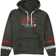 thumbnail image 1 of UFC Womens Striped Pullover Hoodie Sweatshirt, Grey, Small, 1 of 1
