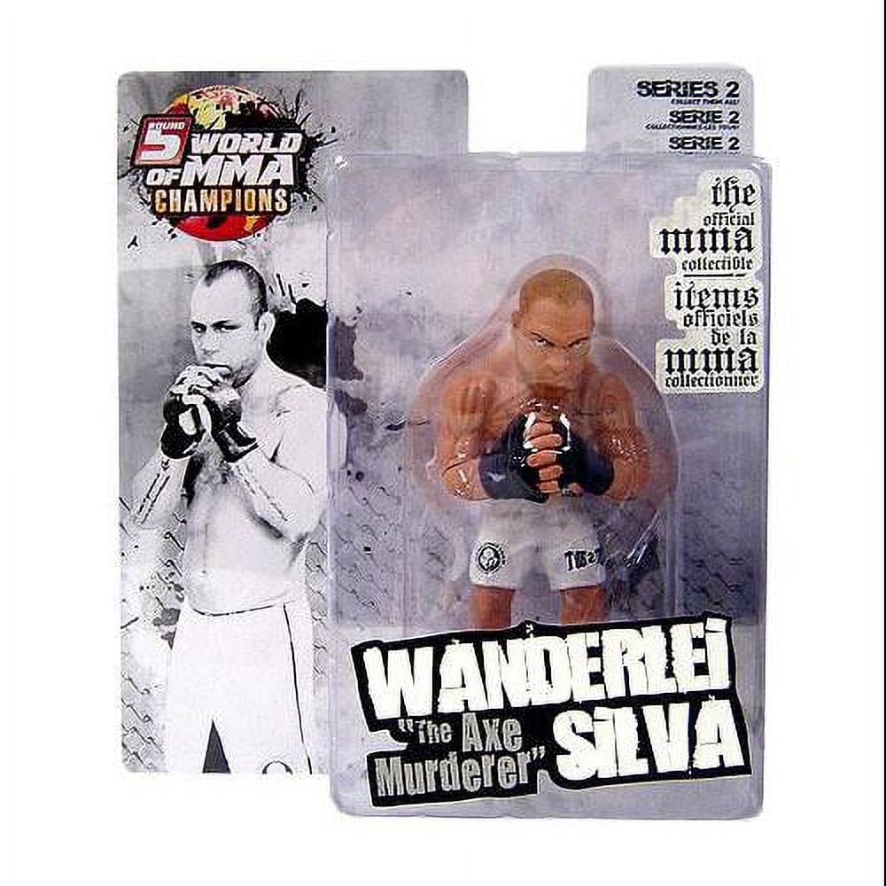 figure figurine ufc signed wanderlei silva box ABIME SEE PHOTO