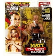 round 5 world of mma champions ufc series 4 action figure matt "the terror" serra