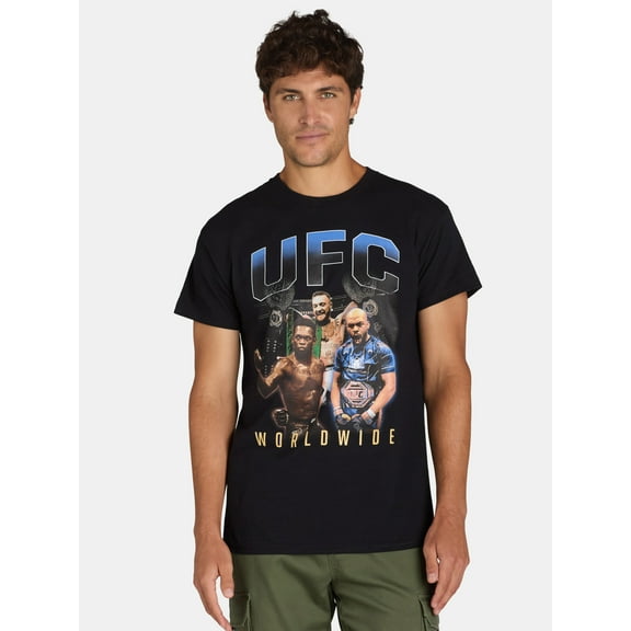 UFC Worldwide Men's Graphic T-Shirt, Sizes S-3XL