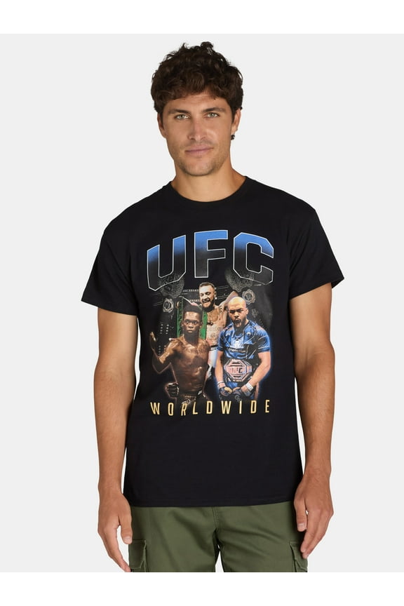 Worldwide Men's Graphic T-Shirt, Sizes S-3XL