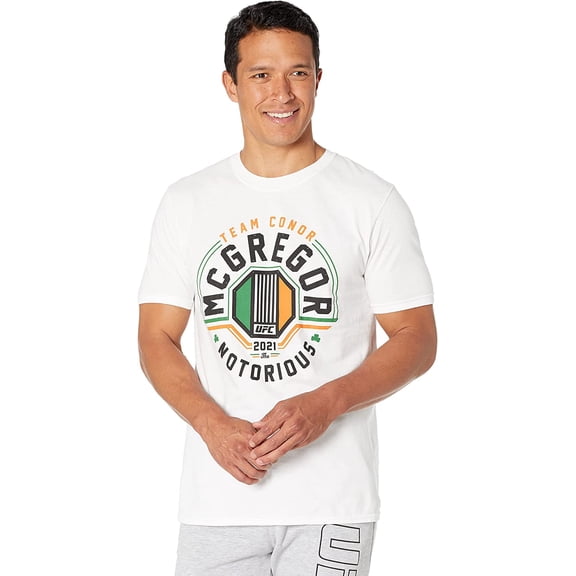 UFC mens Ufc Conor Mcgregor Arch T-shirt X-Large White