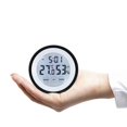 thumbnail image 1 of UFHTech °C/°F Digital Thermometer Humidity Meter Alarm Clock Touch Key With Backlight Hygrometer For Home Office Baby Room, 1 of 6