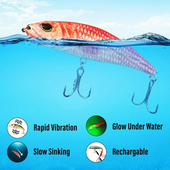 UFISH Electronic Robotic Twitching Fishing Lure Crank Bait Fishing Tackle