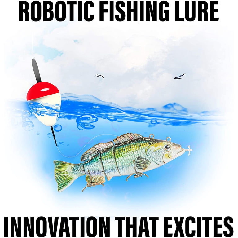 UFISH Large Robotic Fishing Lure 5.5", Self swimming animated fishing lure - Walmart.com UFISH Large Robotic Fishing Lure 5.5", Self swimming animated fishing lure - Walmart.com