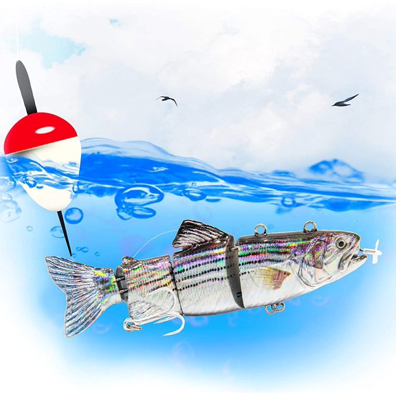 UFISH Robotic Fishing Lure 5.12" Animated USB Swimming Fishing Lure