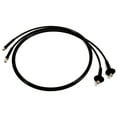 thumbnail image 1 of UFLEX Hydraulic OB-BHBR Hose Kit with Pre-Crimped Brass Fittings, Bulkhead Fittings and Bend Restrictors on Both Ends, 2pk, 1 of 1