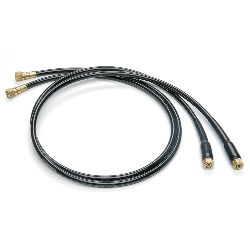 UFLEX Hydraulic OB Hose Kit with PreCrimped Brass Fittings and Bend